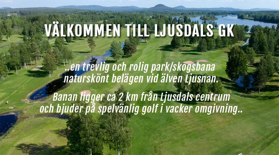 Ljusdals Golfklubb – golfbana i Ljusdal